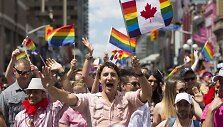 Kanados premjeras Justinas Trudeau dalyvavo Toronto gėjų parade