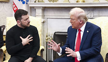 Volodymyras Zelenskis ir Donaldas Trumpas
