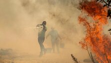 Gaisras Portugalijoje / PATRICIA DE MELO MOREIRA / AFP
