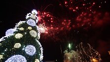 Palanga jau pasipuo&scaron;ė Kalėdų spalvomis