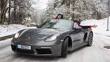 Kalėdinis eksperimentas su &bdquo;Porsche Boxster 718&ldquo;