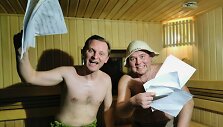 Liudas Mikalauskas ir Vytautas Lukočius 