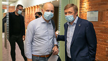 Aurelijus Veryga ir Ramūnas Karbauskis