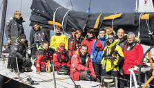 &bdquo;Ambersail2&ldquo; įgula i&scaron;plaukė i&scaron; Talino jūrų uosto: grįžta į Klaipėdą
