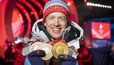 Biatlonininkas Johannesas Thingnesas Boe Pekine laimėjo 5 medalius.