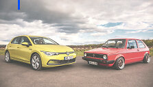 A&scaron;tuntos kartos VW Golf susitikimas su proseneliu 