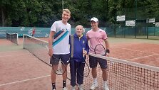Leonidas Stanislavskyi su Edu Butvilu ir Ričardu Berankiu