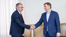 Gediminas Kirkilas ir Ramūnas Karbauskis