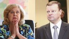 Rimantė &Scaron;ala&scaron;evičiūtė ir Saulius Skvernelis