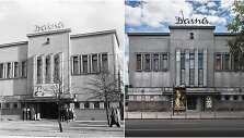 Kauno istorinis kino teatras &bdquo;Daina&ldquo; tuomet ir dabar