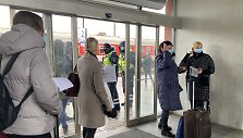 Klaipėdos geležinkelio stotyje policijos pareigūnai surengė reidą