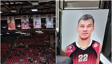 &bdquo;Jeep&ldquo; arenoje nukabinta &Scaron;arūno Jasikevičiaus nuotrauka