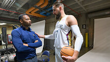 &bdquo;Pelicans&ldquo; vyr. treneris Willie Greenas ir Jonas Valančiūnas