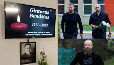 Atsisveikinimas su Gintaru Bendžiumi