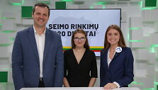 15min Seimo rinkimų debatai: G.Paluckas prie&scaron; I.Kačinskaitę-Urbonienę