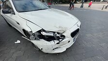 Vilniaus centre susidūrė BMW ir &bdquo;&Scaron;koda&ldquo; automobiliai