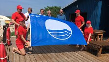 Melnragės II paplūdimiui įteikta Mėlynoji vėliava