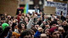Protestas prie&scaron; pensiijų reformą Bordo mieste