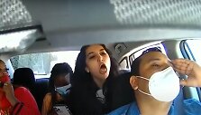 I&scaron;puolis prie&scaron; Uber vairuotoją