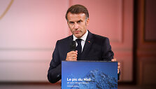 Emmanuelis Macronas / Thomas Padilla / via REUTERS