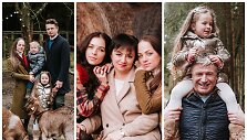 Inetos Puzaraitės-Žvagulienės &scaron;eimos fotosesijos akimirkos