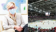 Ingrida &Scaron;imonytė su IIHF prezidentu aptarė galimybę rengti pasaulio čempionatą Lietuvoje