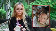 Mia Pilibaitytė su sūnumi