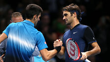 Novakas Džokovičius ir Rogeris Federeris
