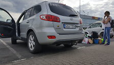 Sugedęs &bdquo;Hyundai Santa Fe&ldquo; Var&scaron;uvoje