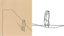 Puslapis iš A.Kasubos &bdquo;Įrengimai sielai&ldquo; 1975 m. leidimo, kompiuterinio žaidimo stopkadras 
