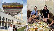Dovilė su &scaron;eima JAE gyvena jau trejus metus, tiek pat laiko ten sutinka Vasario 16-ąją ir Ramadaną