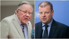 Vytautas Landsbergis ir Saulius Skvernelis
