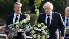 Keiras Starmeris ir Borisas Johnsonas