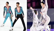 Marco Fabbri ir Charl&egrave;ne Guignard