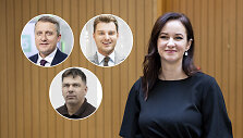 Žygimantas Vaičiūnas, Kastytis Žuromskas, Ignotas Adomavičius ir Inga Ruginienė
