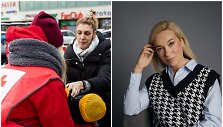 Luka Lesauskaitė ir miegmai&scaron;ių rinkimo akcija