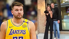 Luka Dončičius su sužadėtine