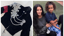 Michaelo Jacksono &scaron;varkas, Kim Kardashian su dukra North West