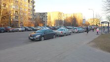 Autobusų stotelė Justini&scaron;kėse