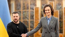 Volodymyras Zelenskis ir Viktorija Čmilytė-Nielsen