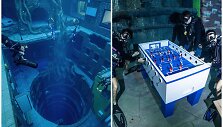 Atidarytas giliausias pasaulyje baseinas &ndash; &bdquo;Deep Dive Dubai&ldquo;