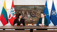 Bendradarbiavimo susitarimo dėl Lietuvos mokinių ir jaunimo pilietinio ir patriotinio ugdymo pasira&scaron;ymas / Paulius Peleckis nuotr.