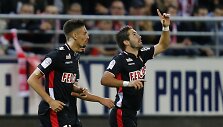 &bdquo;Monaco&ldquo; futbolininkai, de&scaron;inėje &ndash; Joao Moutinho.