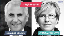1-ieji debatai