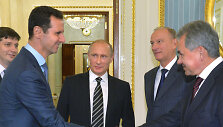 Basharas al Assadas, Vladimiras Putinas ir Sergejus &Scaron;oigu