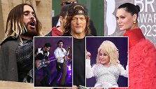 Jaredas Leto, Normanas Reedusas, Jessie J, &bdquo;The Jonas Brothers&ldquo;, Dolly Parton