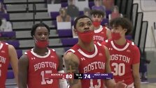 Kaukes dėvintys Bostono universiteto krep&scaron;ininkai