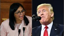 Delcy Rodriguez, Donaldas Trumpas