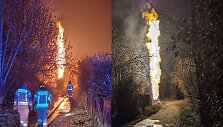 Dujų nuotėkio gaisras Krokuvoje