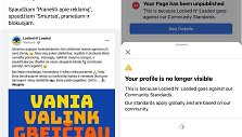 Užblokuota &bdquo;Locked n' Loaded&ldquo; &bdquo;Facebook&ldquo; paskyra